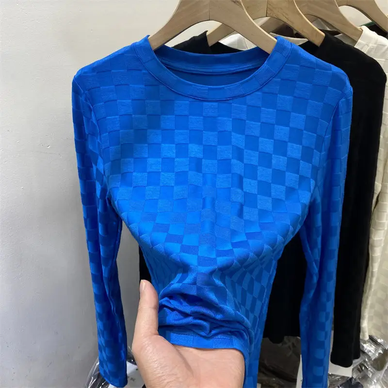 2024 Spring Elegant Fashion Harajuku Slim Fit Female Clothes Loose Casual Undershirt Solid O Neck Insert Long Sleeve T-shirts
2024 Spring Elegant Fashion Harajuku Slim Fit Female Clothes Loose Casual Undershirt Solid O Neck Insert Long Sleeve T-shirts
