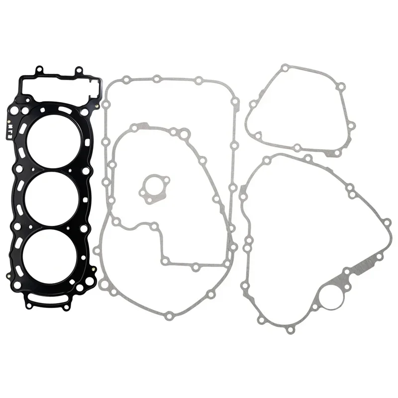 Комплект прокладок для мотоциклетной головки цилиндра для Yamaha MT09 MT-09 2021-2023 Tracer 9 GT 2021-2024 XSR900 2022
Комплект прокладок для мотоциклетной головки цилиндра для Yamaha MT09 MT-09 2021-2023 Tracer 9 GT 2021-2024 XSR900 2022