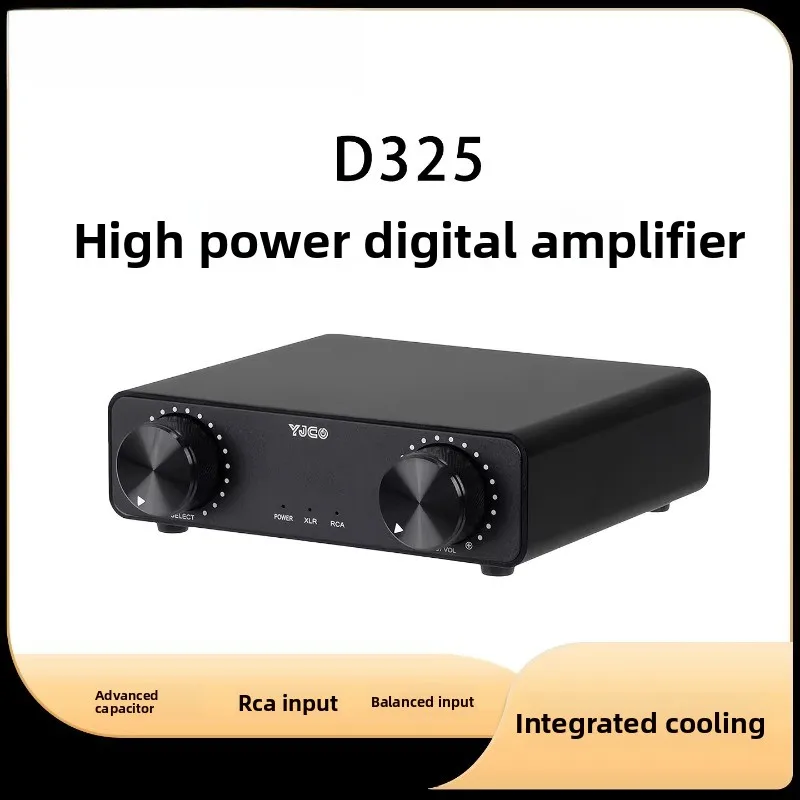 Цифровой усилитель мощности D325 с высокой мощностью, входами XLR и RCA, сбалансированный выход, Hi-Fi аудиоусилитель
Цифровой усилитель мощности D325 с высокой мощностью, входами XLR и RCA, сбалансированный выход, Hi-Fi аудиоусилитель