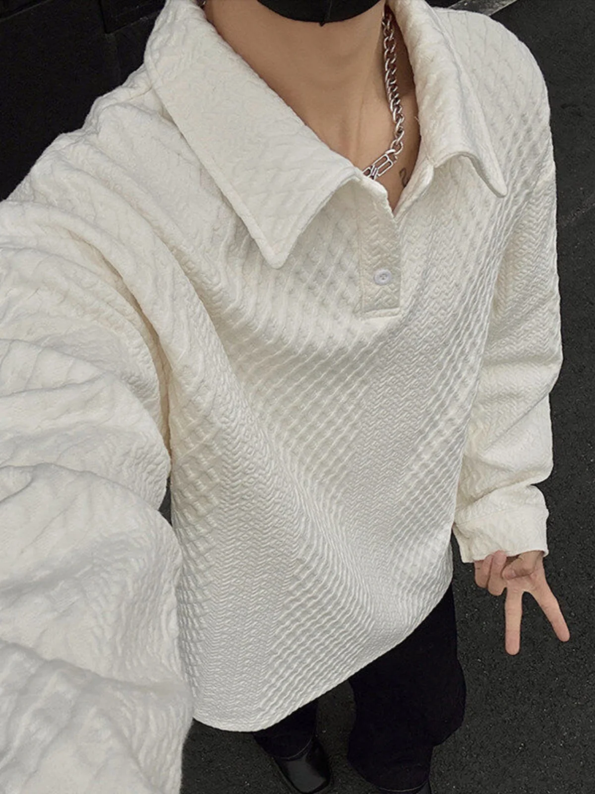 Men's Collar Sweatirt Long Sve Fitn Sportswear American Retro Sle Premium Quali Straight Cut T-irt
Men's Collar Sweatirt Long Sve Fitn Sportswear American Retro Sle Premium Quali Straight Cut T-irt