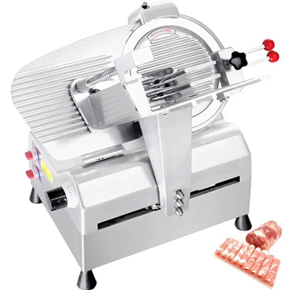 Commercial Frozen Meat Slicer Stainless Steel Semi-Automatic Desktop Design Available for Sale
Commercial Frozen Meat Slicer Stainless Steel Semi-Automatic Desktop Design Available for Sale
