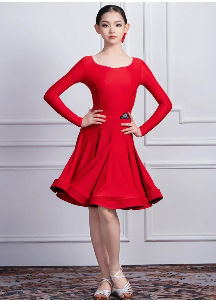 Новинка 2023 года, костюм для латинских танцев для девочек, комплект одежды для выступлений, платье для бальных танцев румбы, детский костюм для латинских танцев, топы, юбка
Новинка 2023 года, костюм для латинских танцев для девочек, комплект одежды для выступлений, платье для бальных танцев румбы, детский костюм для латинских танцев, топы, юбка