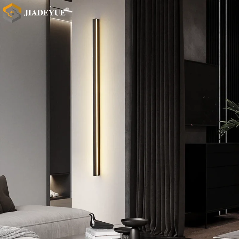 Modern minimalist Nordic led bedside lamp interior decoration living room bedroom light luxury long wall lamp
Modern minimalist Nordic led bedside lamp interior decoration living room bedroom light luxury long wall lamp