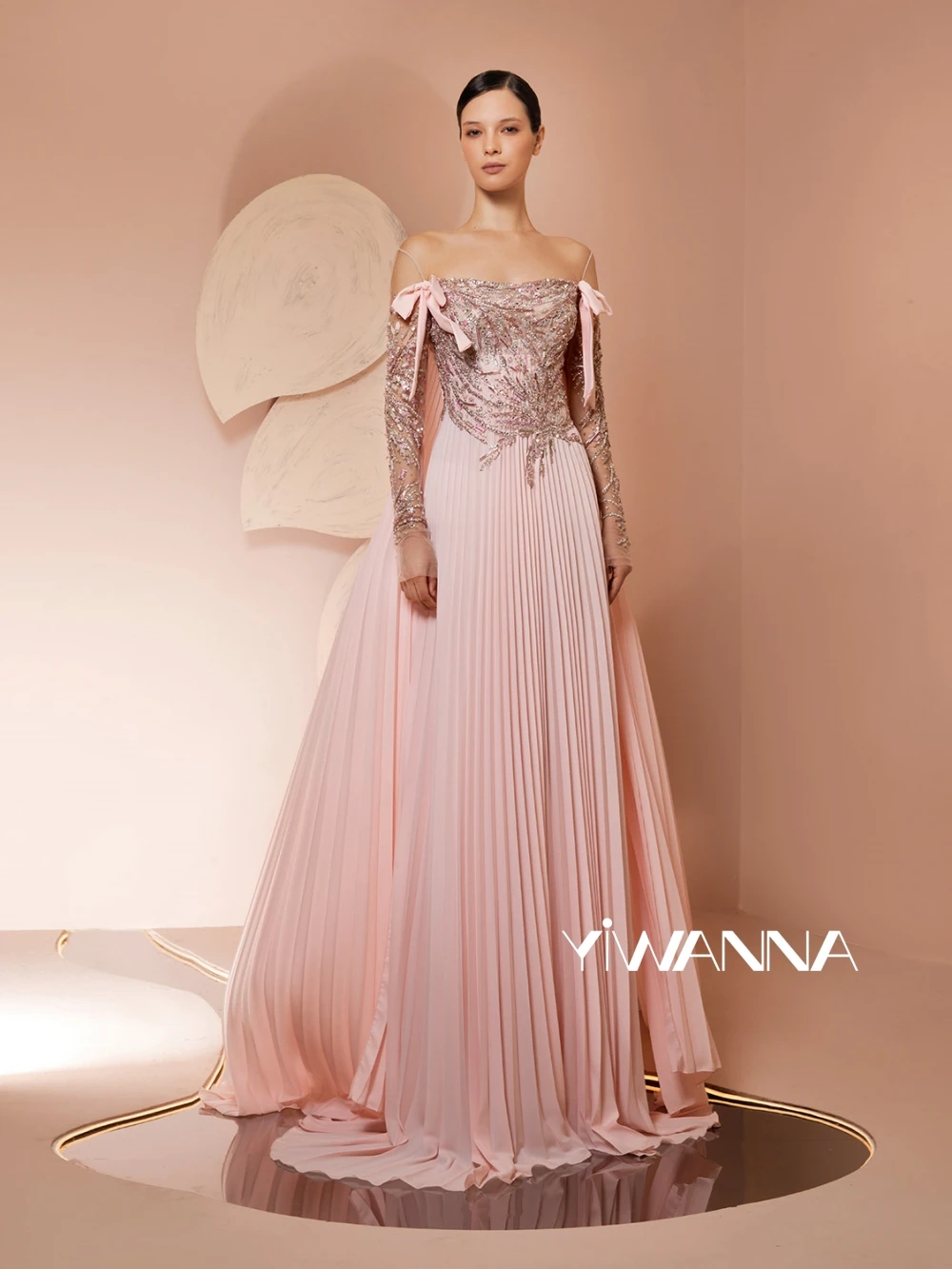Pink Beaded Chiffon A-line Long Evening Dress Elegant Off Shoulder Mother of the Bride Dresses For Wedding Customized Prom Gown
Pink Beaded Chiffon A-line Long Evening Dress Elegant Off Shoulder Mother of the Bride Dresses For Wedding Customized Prom Gown
