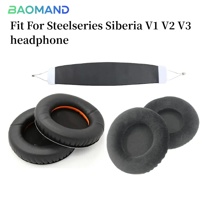 Replacement foam Ear Pads pillow Cushion Cover for Steelseries Siberia V1 V2 V3 Gaming Headphone Headset EarPads
Replacement foam Ear Pads pillow Cushion Cover for Steelseries Siberia V1 V2 V3 Gaming Headphone Headset EarPads