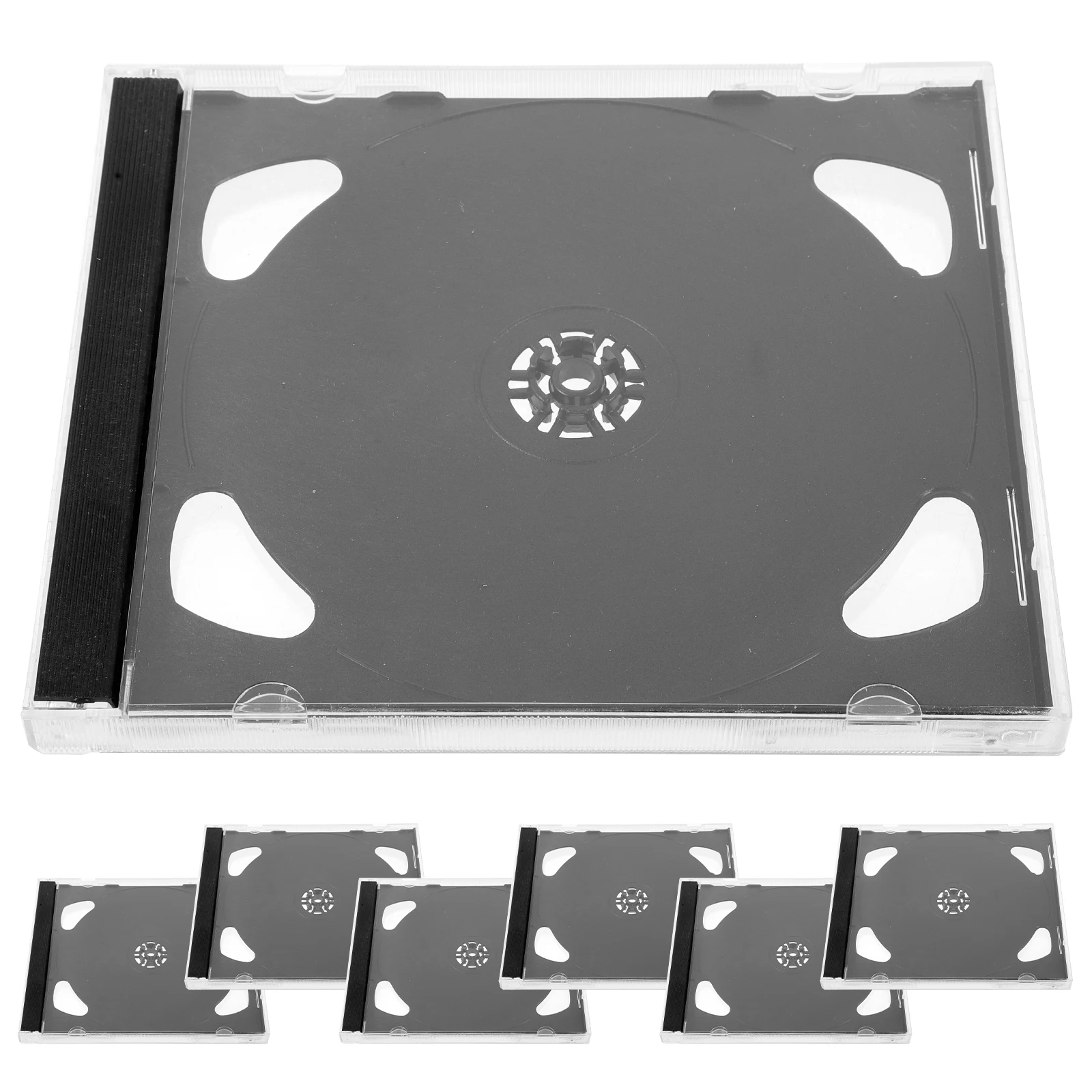 6pcs CD Disc Box Plastic Storage Clear Cases Blank Units Dvd Small Case Transparent Premium Quality Crystal Plastic Organizer
6pcs CD Disc Box Plastic Storage Clear Cases Blank Units Dvd Small Case Transparent Premium Quality Crystal Plastic Organizer
