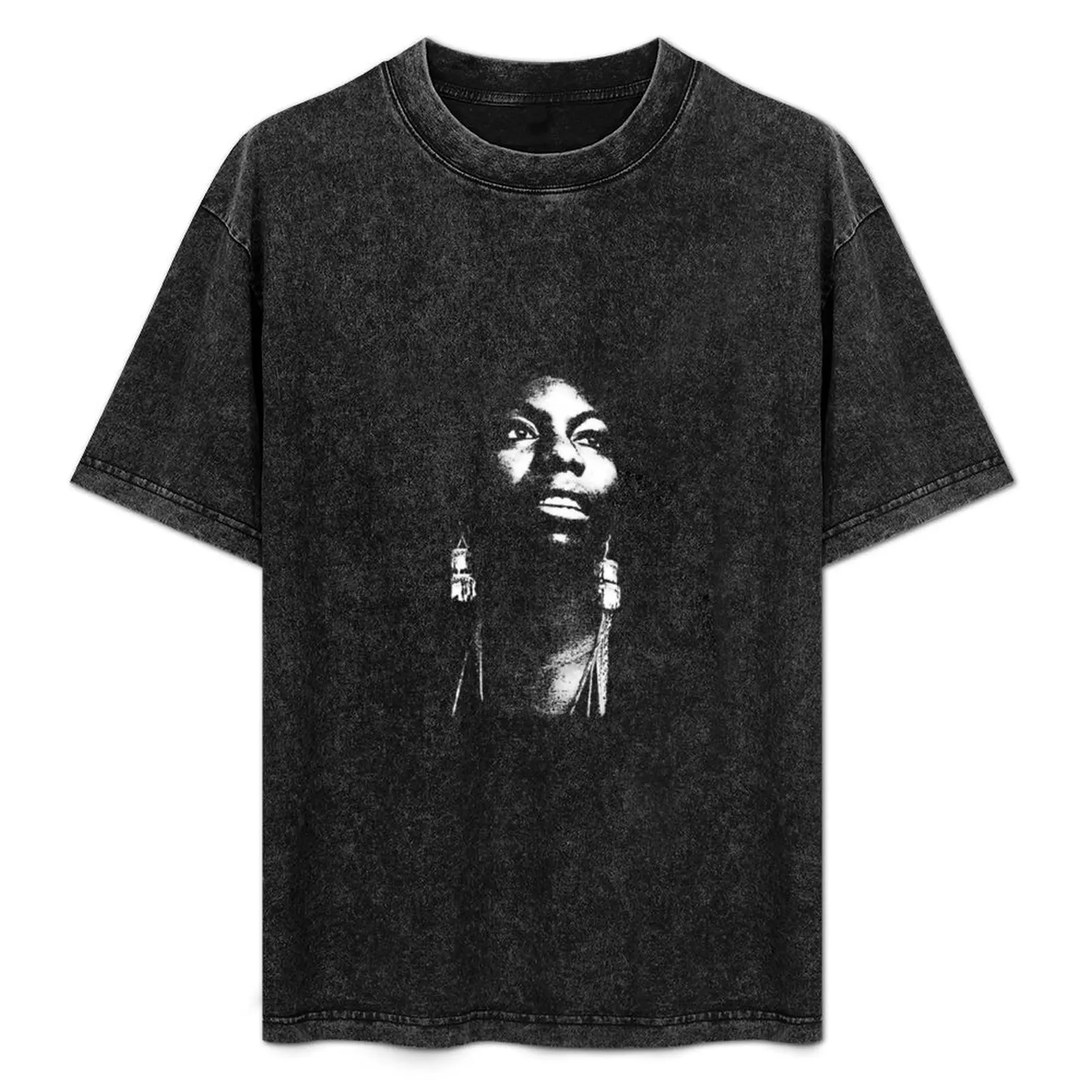 Nina Simone T-Shirt Relaxed Casual Short Sleeve Tee
Nina Simone T-Shirt Relaxed Casual Short Sleeve Tee