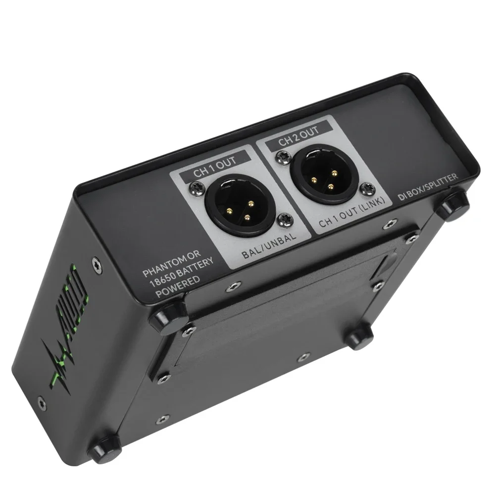 DI BOX Active Two-Channel Audio System High Frequency Audio Equipment Electric Guitar and Stage Instruments
DI BOX Active Two-Channel Audio System High Frequency Audio Equipment Electric Guitar and Stage Instruments