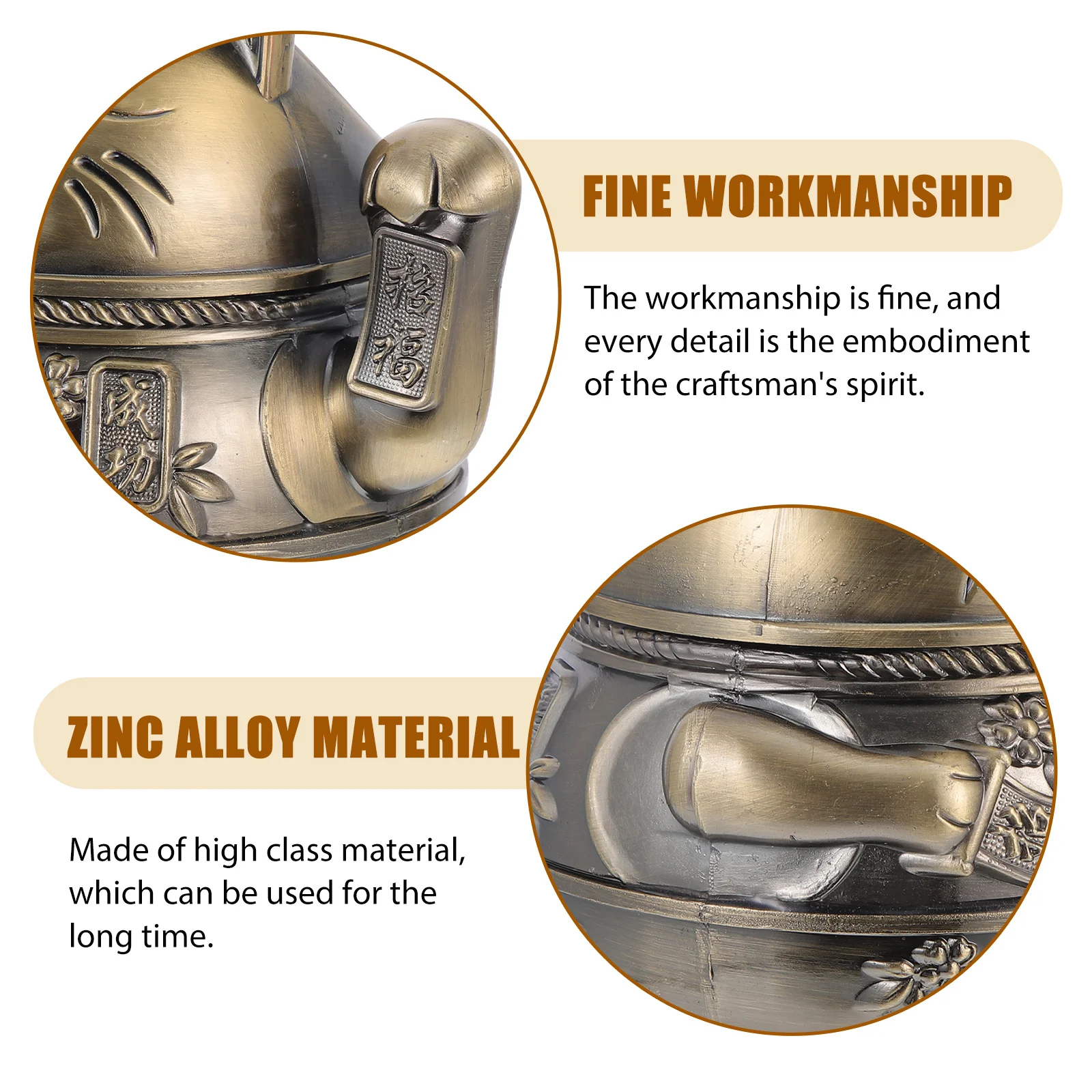 Zinc Alloy Ashtray Lucky Cat Design Portable Cigarette Holder Office Decor Easy Clean Stable Base Home Bar Restaurant Practical
Zinc Alloy Ashtray Lucky Cat Design Portable Cigarette Holder Office Decor Easy Clean Stable Base Home Bar Restaurant Practical