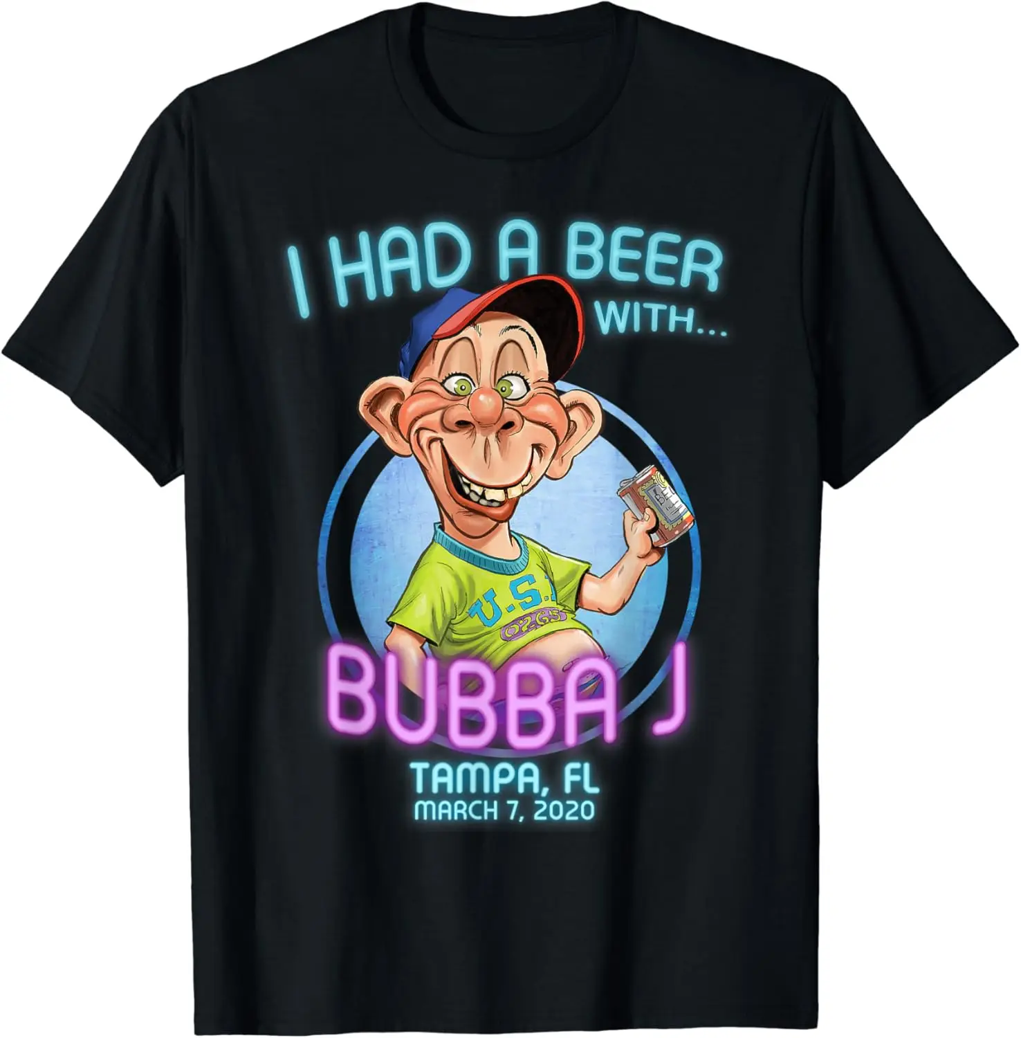 Футболка Bubba J Tampa, FL, Уютная хлопковая футболка большого размера, унисекс
Футболка Bubba J Tampa, FL, Уютная хлопковая футболка большого размера, унисекс