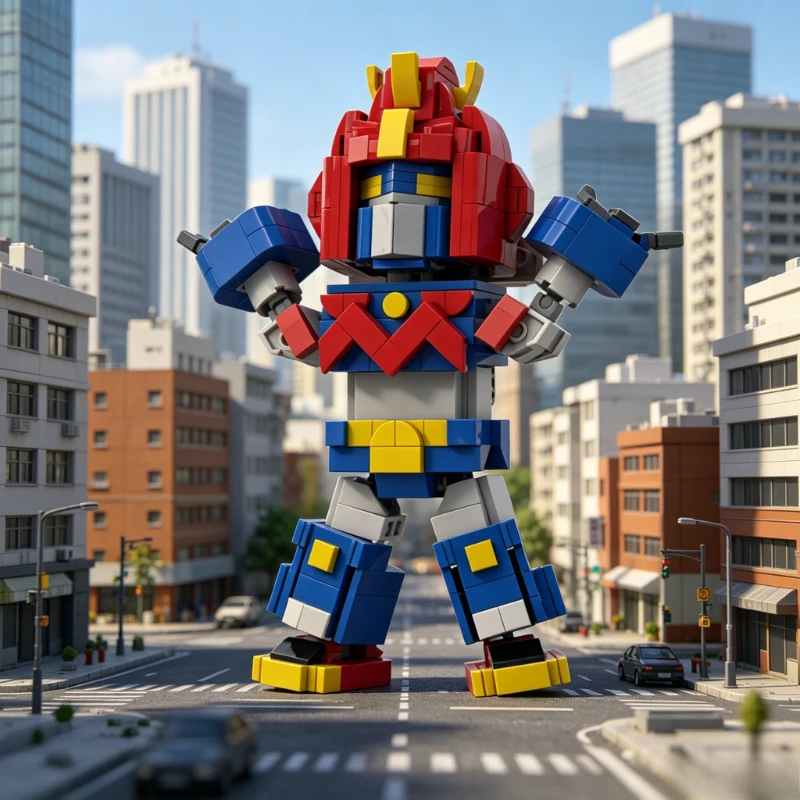 Creative MOC Mecha Robot Model Kit Interlocking Part Building Blocks Educational Birthday Present for Kids and Hobby Collectors
Creative MOC Mecha Robot Model Kit Interlocking Part Building Blocks Educational Birthday Present for Kids and Hobby Collectors
