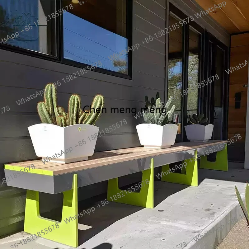 Nordic Creative Garden Bench Modern Designer Commercial Café Seat Leisure Outdoor Furniture muebles jardin
Nordic Creative Garden Bench Modern Designer Commercial Café Seat Leisure Outdoor Furniture muebles jardin