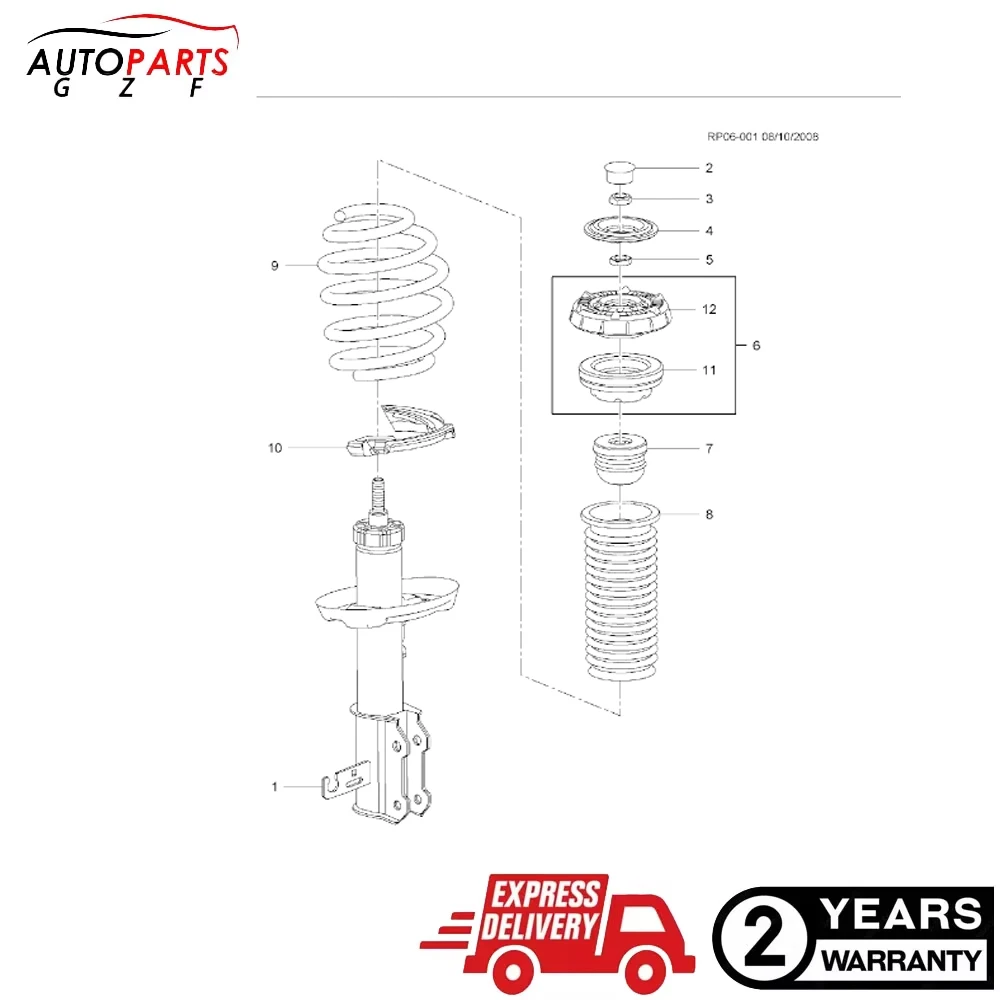 2 передних амортизатора L&R в сборе без рекламы для Chevrolet Cruze Orlando Opel 2009-15
2 передних амортизатора L&R в сборе без рекламы для Chevrolet Cruze Orlando Opel 2009-15