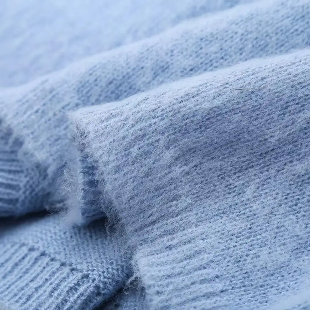 Solid Color Women Sweater Women Knit Sweater Cozy Drop-shoulder Knit Sweater for Women O Neck Striped Pullover Top with for Fall
Solid Color Women Sweater Women Knit Sweater Cozy Drop-shoulder Knit Sweater for Women O Neck Striped Pullover Top with for Fall