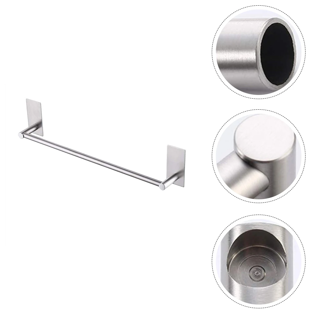 1pc Stainless Steel No Drill Towel Mount Adhesive Heavy Duty 3-8Kg Rustproof Bathroom Organizer Silver Easy Install
1pc Stainless Steel No Drill Towel Mount Adhesive Heavy Duty 3-8Kg Rustproof Bathroom Organizer Silver Easy Install