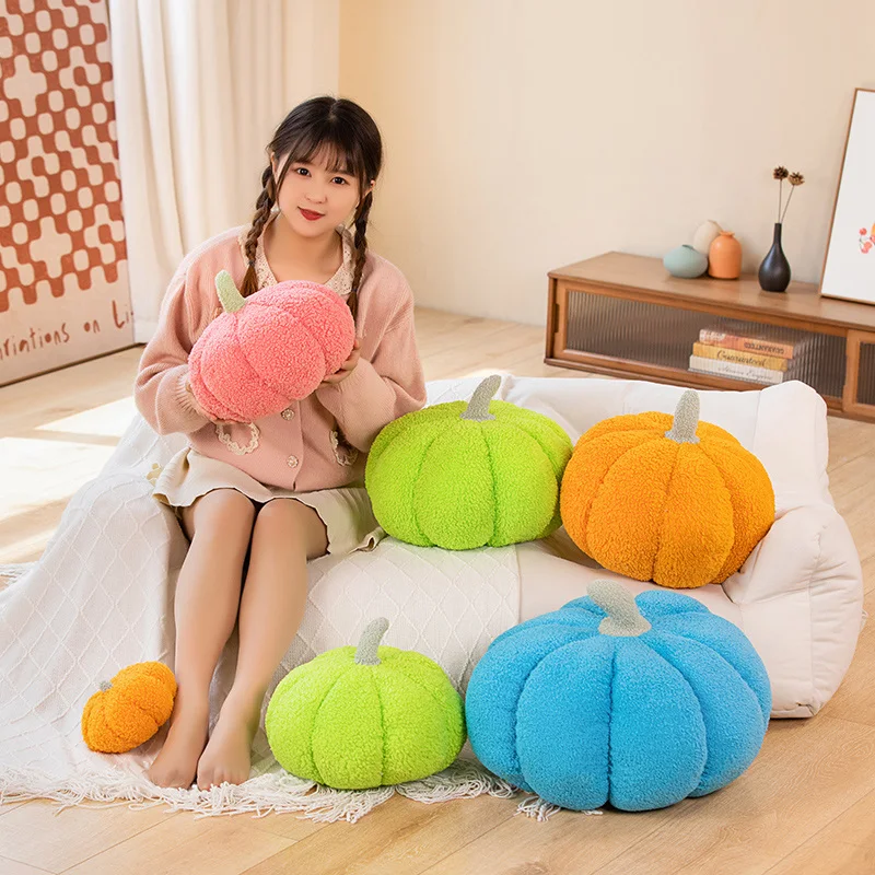 Pumpkin Plush Pillow Soft Plant Halloween Day Party Decor Green Blue Pink Yellow Seat Cushion Indoor Floor Decoration Gift
Pumpkin Plush Pillow Soft Plant Halloween Day Party Decor Green Blue Pink Yellow Seat Cushion Indoor Floor Decoration Gift
