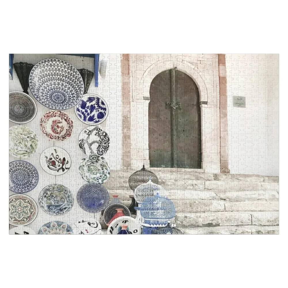 Tableware and souvenirs in Sidi Bou Sad, Tunisia Jigsaw Puzzle Name Wooden Toy Custom Gifts Puzzle
Tableware and souvenirs in Sidi Bou Sad, Tunisia Jigsaw Puzzle Name Wooden Toy Custom Gifts Puzzle
