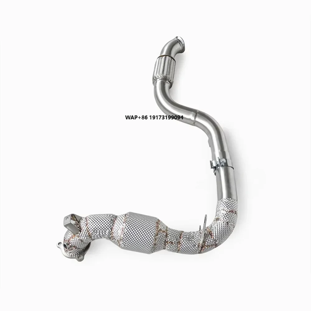 Insulated Stainless Steel Downpipe for GLA200 1.6T (X156) 2012-2017 High-quality Catalytic Converter Power Upgrade
Insulated Stainless Steel Downpipe for GLA200 1.6T (X156) 2012-2017 High-quality Catalytic Converter Power Upgrade