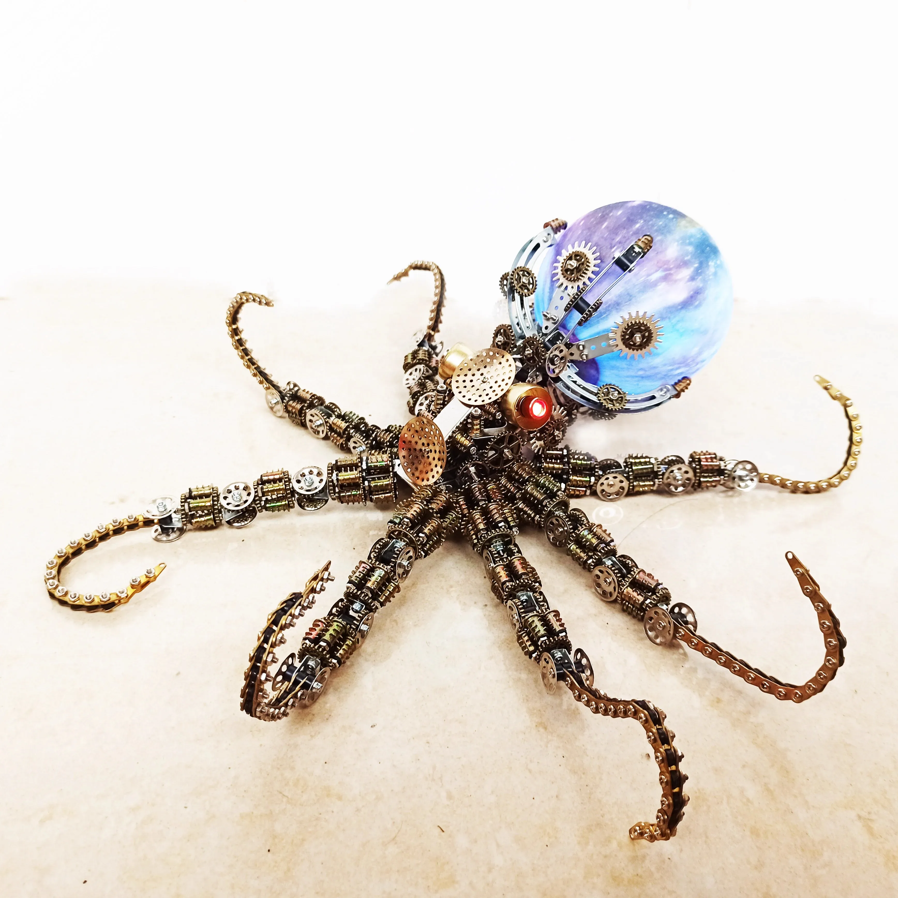 Difficult mechanical metal assembly octopus 3d three-dimensional hand-assembled model decoration precision adult toy gift
Difficult mechanical metal assembly octopus 3d three-dimensional hand-assembled model decoration precision adult toy gift