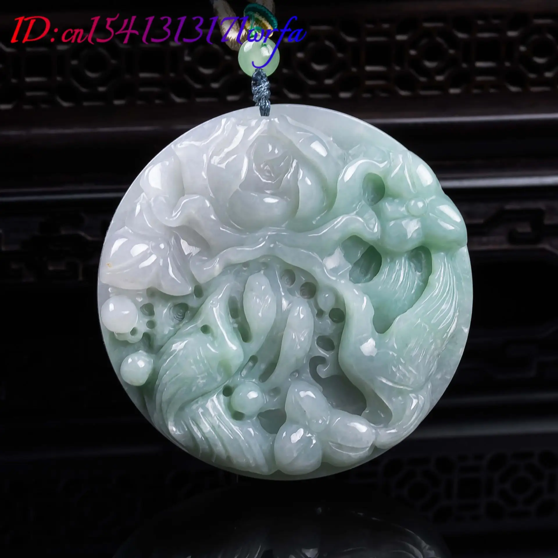 Natural Burmese Jadeite Flower Pendant Necklace Gemstone Vintage Luxury Designer Jewelry Real Jade Talismans Gifts for Women
Natural Burmese Jadeite Flower Pendant Necklace Gemstone Vintage Luxury Designer Jewelry Real Jade Talismans Gifts for Women