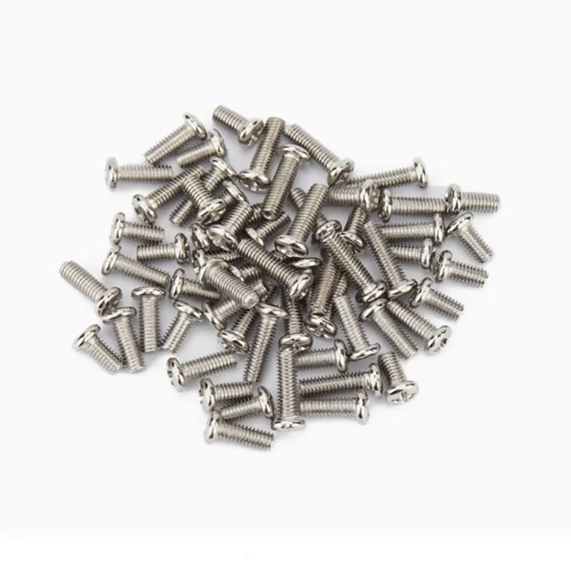 1000PCS M1 M1.2 M1.4 M1.6 Round Head Machine Screws Nickel Plated Electronic Screws GB818
1000PCS M1 M1.2 M1.4 M1.6 Round Head Machine Screws Nickel Plated Electronic Screws GB818