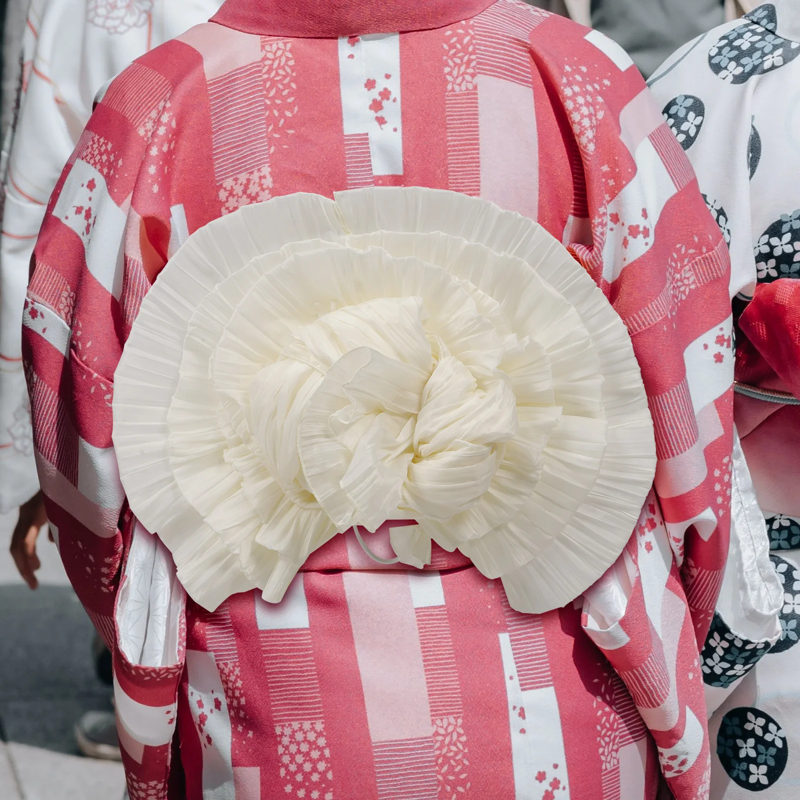Kimono Obi Wide Waistb Kimono Waistb 30x25cm White Adult Size Soft Comfortable Breathable Decorative Yukata Accessory
Kimono Obi Wide Waistb Kimono Waistb 30x25cm White Adult Size Soft Comfortable Breathable Decorative Yukata Accessory