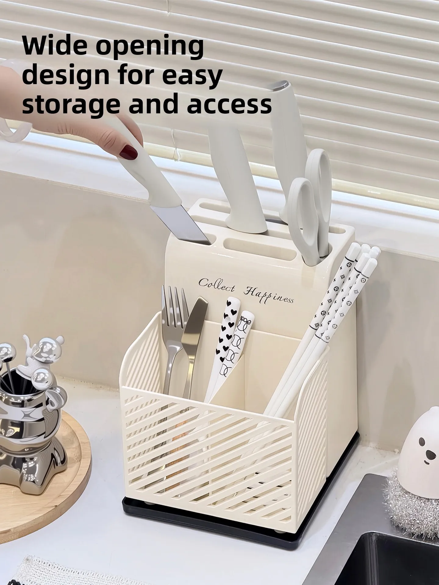 Kitchen Knife Holder Ra Multi-Function Chopstis Cage Inteated Countertop Special Carving Knife Ra Storage Organizer
Kitchen Knife Holder Ra Multi-Function Chopstis Cage Inteated Countertop Special Carving Knife Ra Storage Organizer