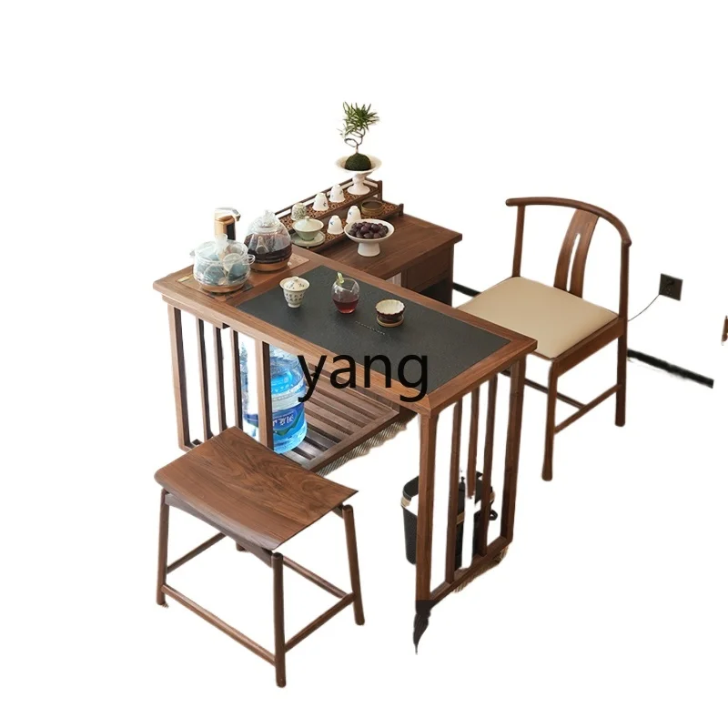 LMM solid wood with wheels dual-purpose new Chinese tea table balcony small apartment kettle integrated
LMM solid wood with wheels dual-purpose new Chinese tea table balcony small apartment kettle integrated