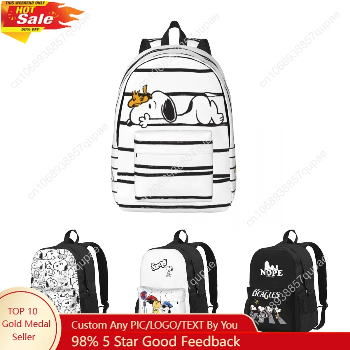Snoopy Woodstock Cartoon Stripe Backpack for Men Women Teenage Student Hiking Travel Daypack Laptop Computer Canvas Bags Pocket 
Snoopy Woodstock Cartoon Stripe Backpack for Men Women Teenage Student Hiking Travel Daypack Laptop Computer Canvas Bags Pocket