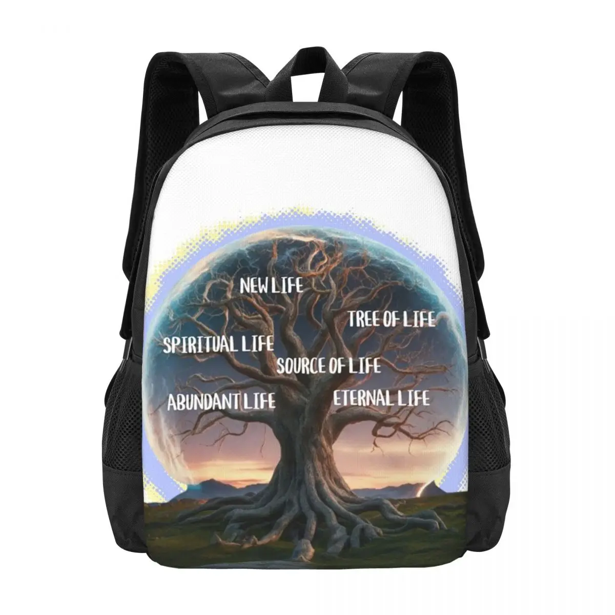 The Tree Of Life Eternal Life Backpack Hot Sale Daypack Large Capacity Boys Girls BookBag School Bag Shoulder Bags for Men Women
The Tree Of Life Eternal Life Backpack Hot Sale Daypack Large Capacity Boys Girls BookBag School Bag Shoulder Bags for Men Women