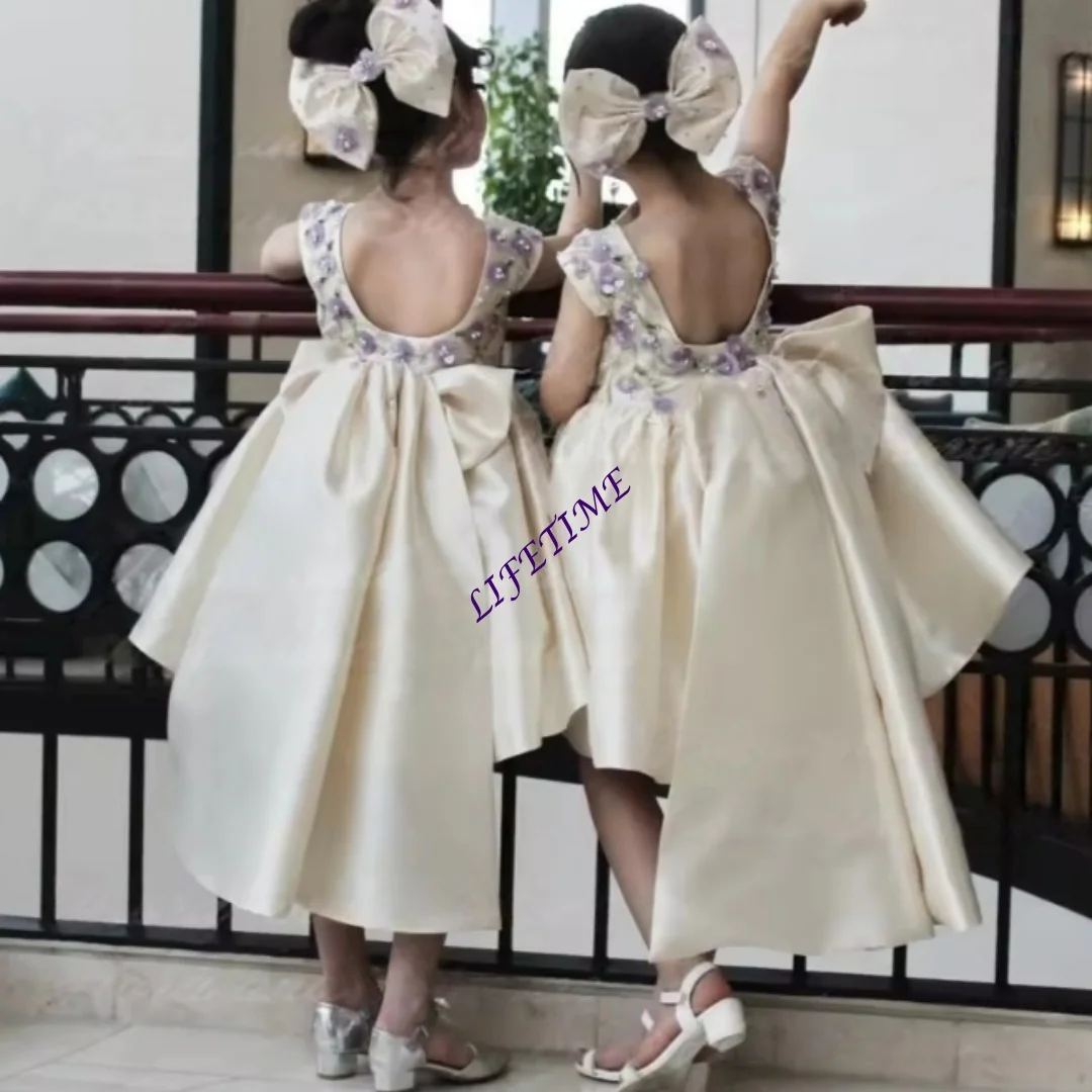 Customized Royal Blue Gold Appliqué Flower Girl Dresses Evening Dresses for Special Occasions Prom Wedding Children Clothes Girl
Customized Royal Blue Gold Appliqué Flower Girl Dresses Evening Dresses for Special Occasions Prom Wedding Children Clothes Girl