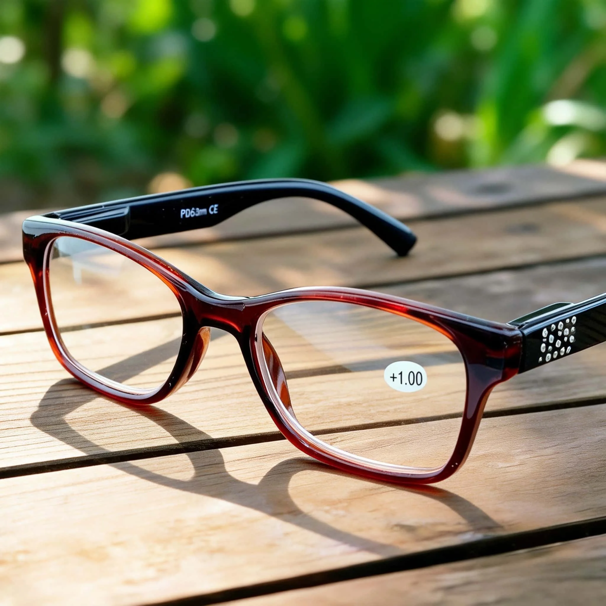 Lightweight Eyewear Clear Glasses Women Light Tortoiseshell Red Brown Arms Reading Glasses Men +0.75 to +4
Lightweight Eyewear Clear Glasses Women Light Tortoiseshell Red Brown Arms Reading Glasses Men +0.75 to +4