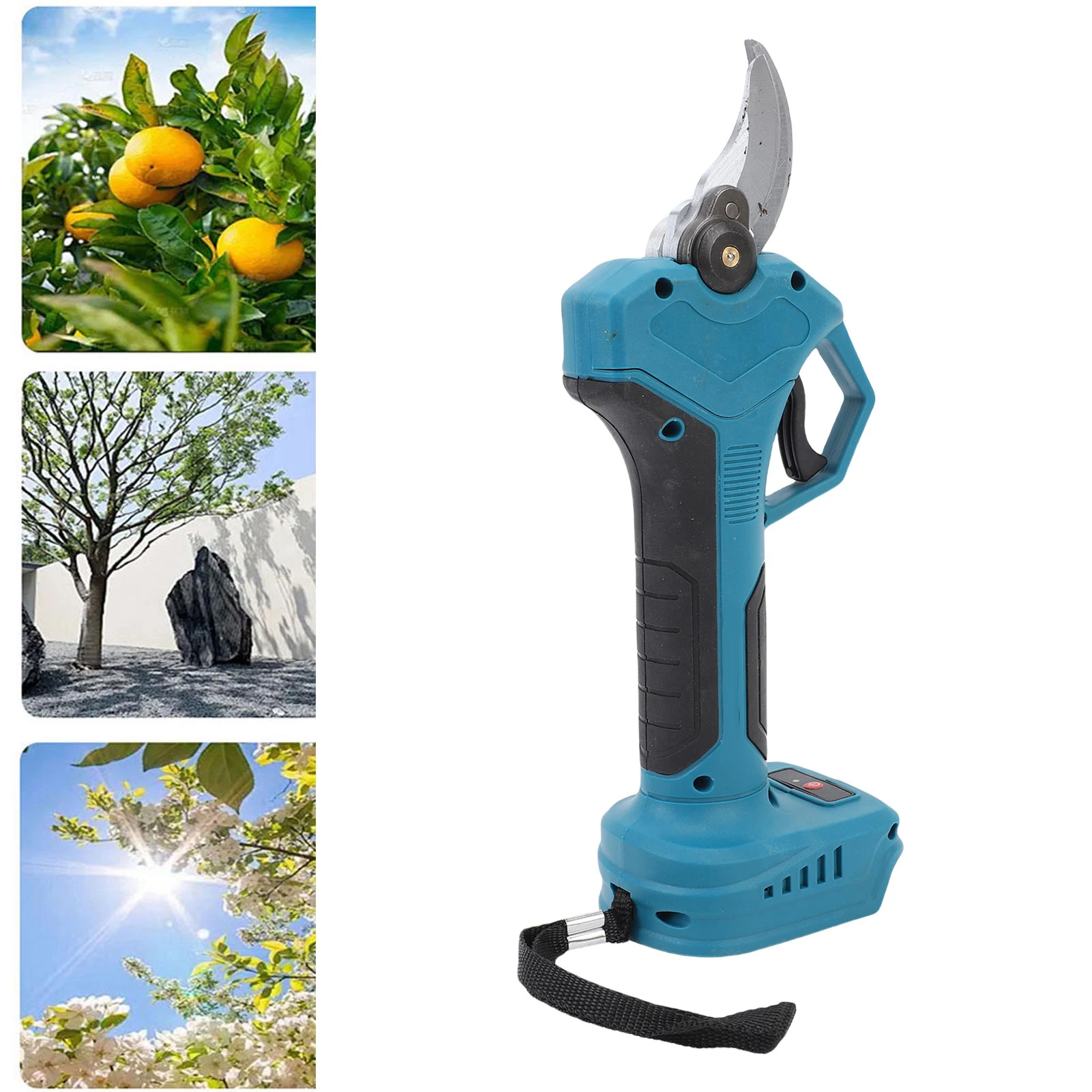 Cordless Pruning Shears Electric Tree Branches Cutter 30mm Maximum Cutting Diameter Digital Display Ergonomic for Orchard Yard
Cordless Pruning Shears Electric Tree Branches Cutter 30mm Maximum Cutting Diameter Digital Display Ergonomic for Orchard Yard