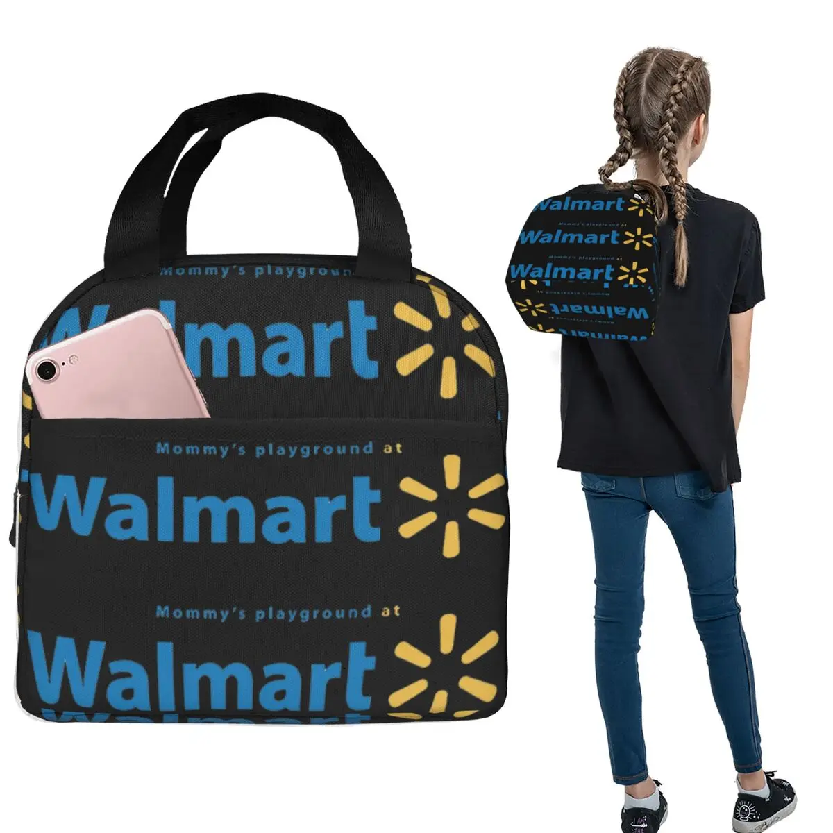 Walmart Insulated Lunch Bag for Women Kids Portable Food Boxes Thermal Lunch Box Tote
Walmart Insulated Lunch Bag for Women Kids Portable Food Boxes Thermal Lunch Box Tote