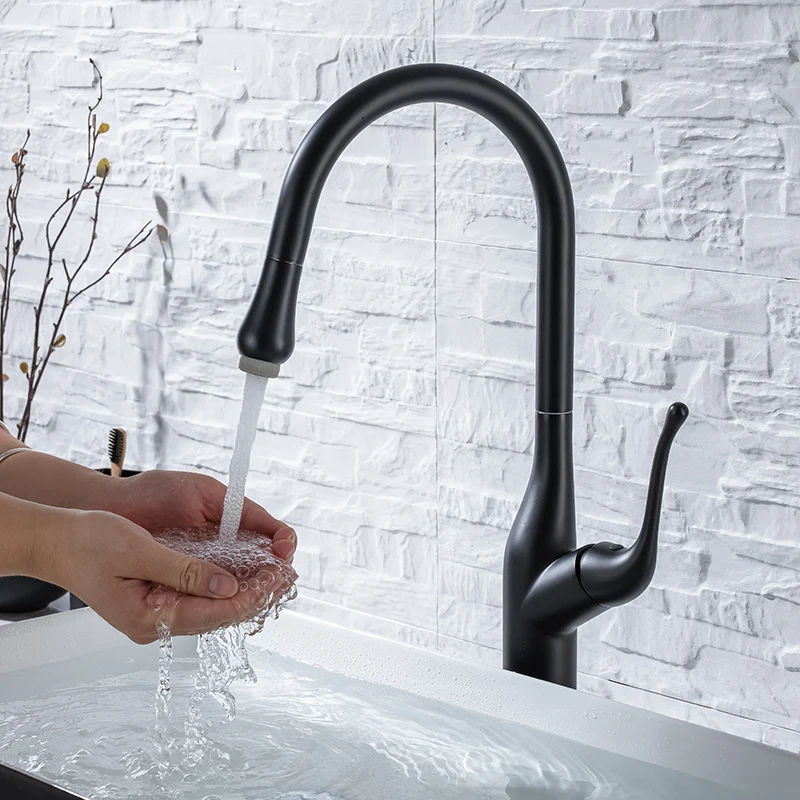 Deck Mount Kitchen Pull Down Sink Faucet Single Hole 2 Modes Vessel Sink Faucet Single Handle Kitchen Hot Cold Mixer Taps Black
Deck Mount Kitchen Pull Down Sink Faucet Single Hole 2 Modes Vessel Sink Faucet Single Handle Kitchen Hot Cold Mixer Taps Black