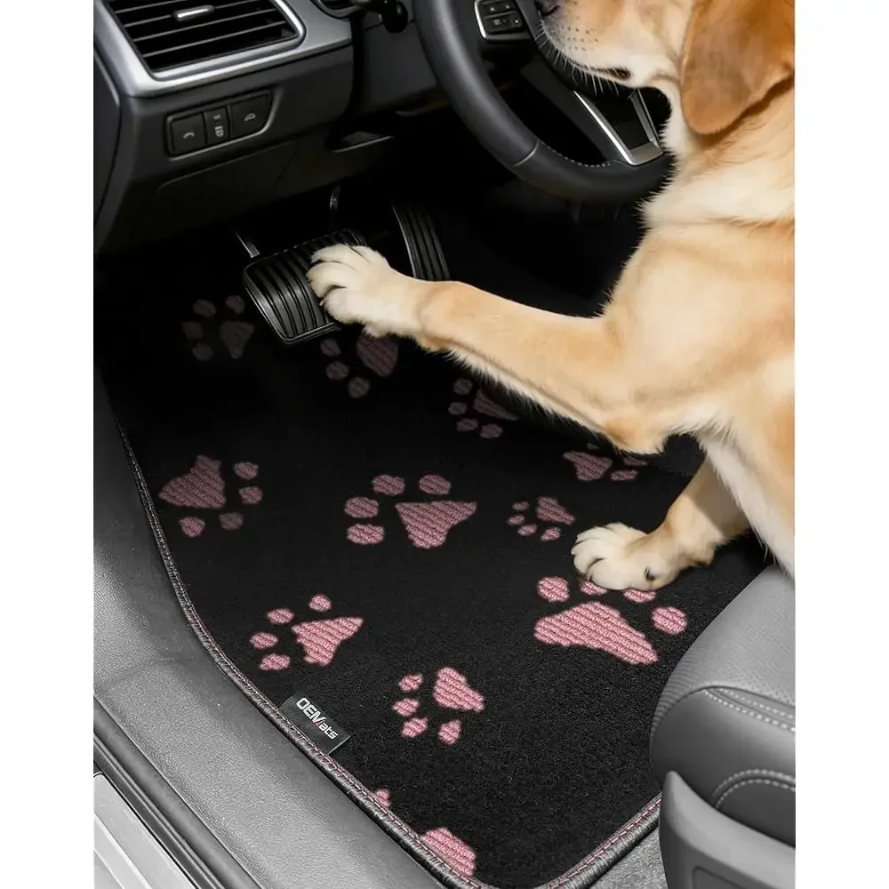 Free ShippingCute Embroidered Dog Paw Car Floor Mats for Pet Lovers, Universal Fit All Weather Car Mats with Anti-Slip Nibbs Bac
Free ShippingCute Embroidered Dog Paw Car Floor Mats for Pet Lovers, Universal Fit All Weather Car Mats with Anti-Slip Nibbs Bac