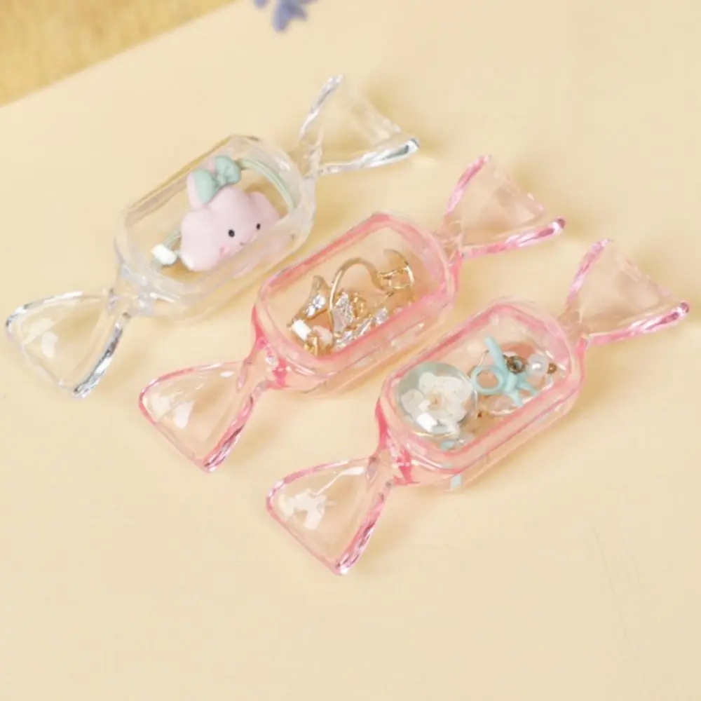 Creative Sweet Mini Jewelry Box Hair Tie Transparent Candy Shape Storage Box Photo Sticker Kid Gift Earring Ring Box Decor
Creative Sweet Mini Jewelry Box Hair Tie Transparent Candy Shape Storage Box Photo Sticker Kid Gift Earring Ring Box Decor
