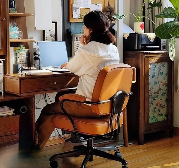 L3 European Bag Chair, Leather Computer Chair, Cowhide Home Ergonomic Chair, Desk Bedroom Office Chair
L3 European Bag Chair, Leather Computer Chair, Cowhide Home Ergonomic Chair, Desk Bedroom Office Chair