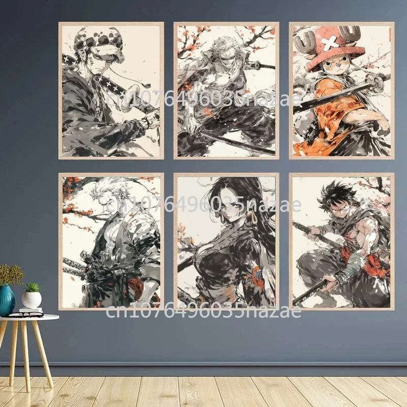 Anime One Piece HD Quality Poster Luffy Zoro Printing Ink Painting Style Art Canvas Painting Study Living Room Wall Decoration
Anime One Piece HD Quality Poster Luffy Zoro Printing Ink Painting Style Art Canvas Painting Study Living Room Wall Decoration