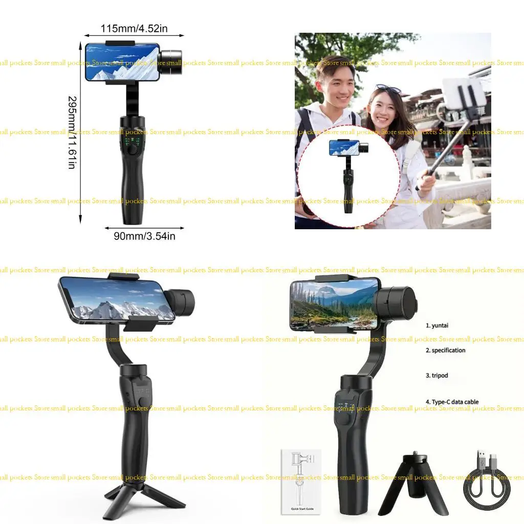 R1WD Stabilizer Tripod Bluetooth-compatible Handheld Stabilizer Face Tracking Selfie For Smartphone Vlog
R1WD Stabilizer Tripod Bluetooth-compatible Handheld Stabilizer Face Tracking Selfie For Smartphone Vlog