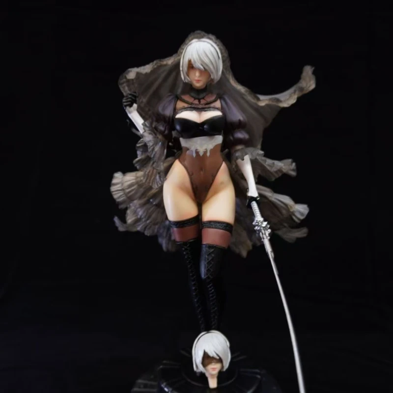 Beautiful girl doll Sexy and alluring Niel Mechanical Era Wedding Sister double-headed Anime around animation GK figure gift toy
Beautiful girl doll Sexy and alluring Niel Mechanical Era Wedding Sister double-headed Anime around animation GK figure gift toy