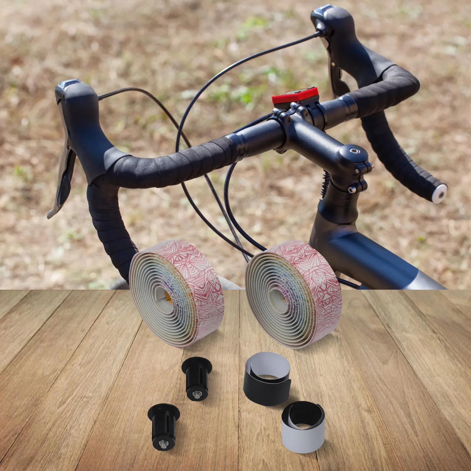 Colorful Handlebar Grips Anti-slip Grips For Cycling For Outdoor Activities Suitable For Road Bikes Elastic PU Material
Colorful Handlebar Grips Anti-slip Grips For Cycling For Outdoor Activities Suitable For Road Bikes Elastic PU Material