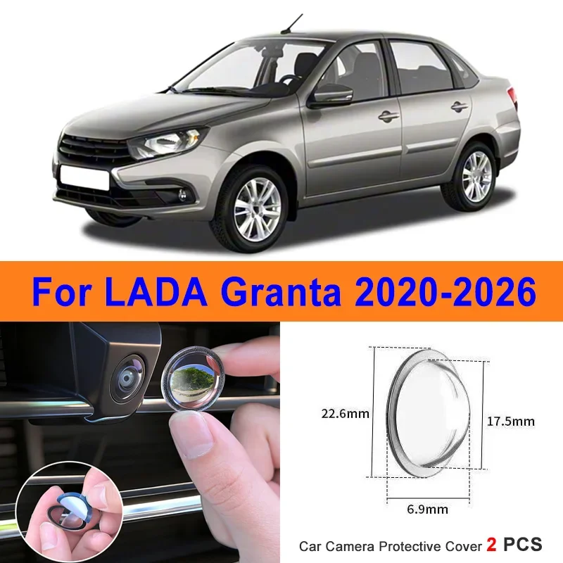 360 Reverse Image Car Camera Cover Anti-Scratch PC Lens Protector Stickers For LADA Granta 2020-2026 2Pcs
360 Reverse Image Car Camera Cover Anti-Scratch PC Lens Protector Stickers For LADA Granta 2020-2026 2Pcs