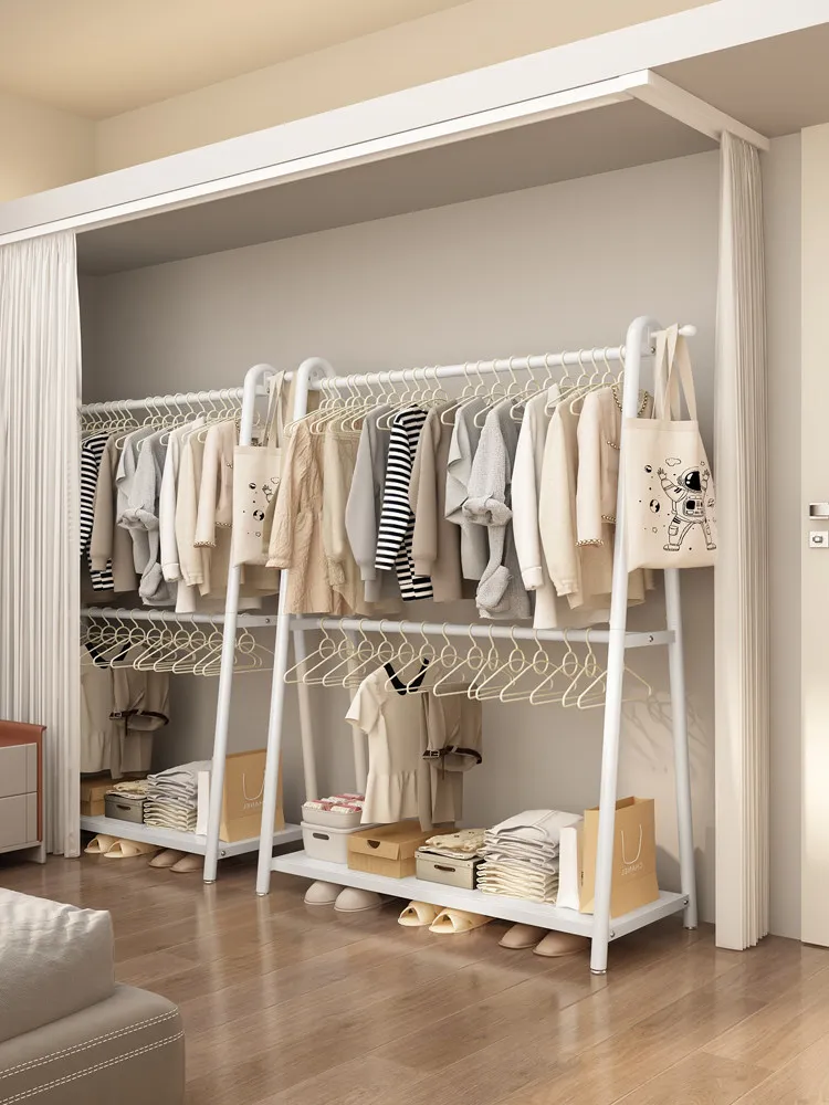 Coat rack Floor-to-ceiling bedroom Home removable bedroom Light luxury hanger Hanging clothes rack Indoor simple coat rack
Coat rack Floor-to-ceiling bedroom Home removable bedroom Light luxury hanger Hanging clothes rack Indoor simple coat rack