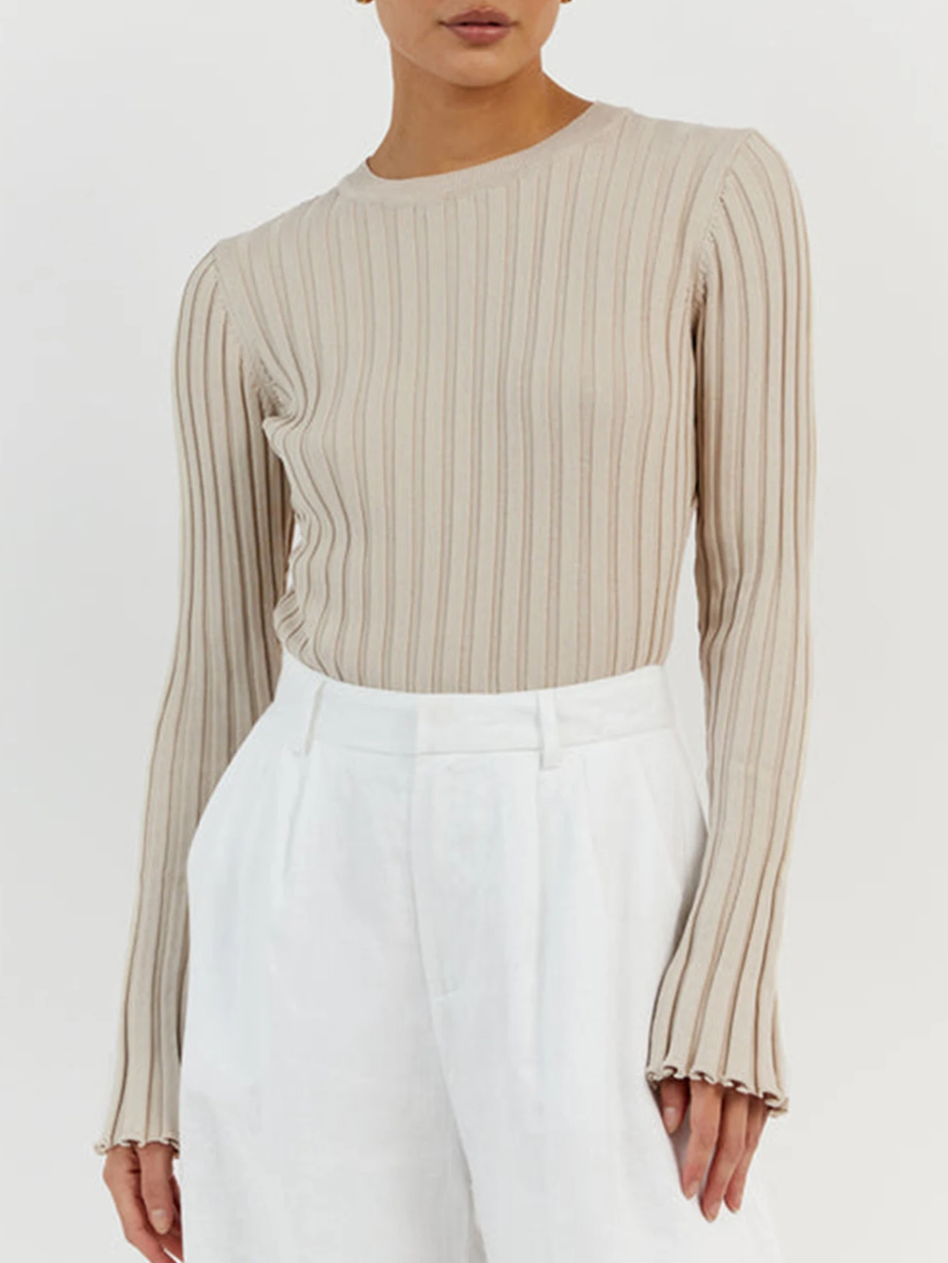 Женский осенне-зимний свитер с круглым вырезом и длинными рукавами, базовый офисный женский стиль, стандартный крой, повседневный
Женский осенне-зимний свитер с круглым вырезом и длинными рукавами, базовый офисный женский стиль, стандартный крой, повседневный