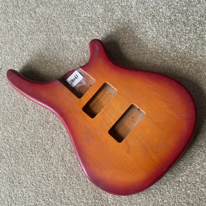 JB061 Semi Finishing Custom Order Electric Bass Body in Solid Alder Wood Transparent Paints with Damages for DIY Replace
JB061 Semi Finishing Custom Order Electric Bass Body in Solid Alder Wood Transparent Paints with Damages for DIY Replace