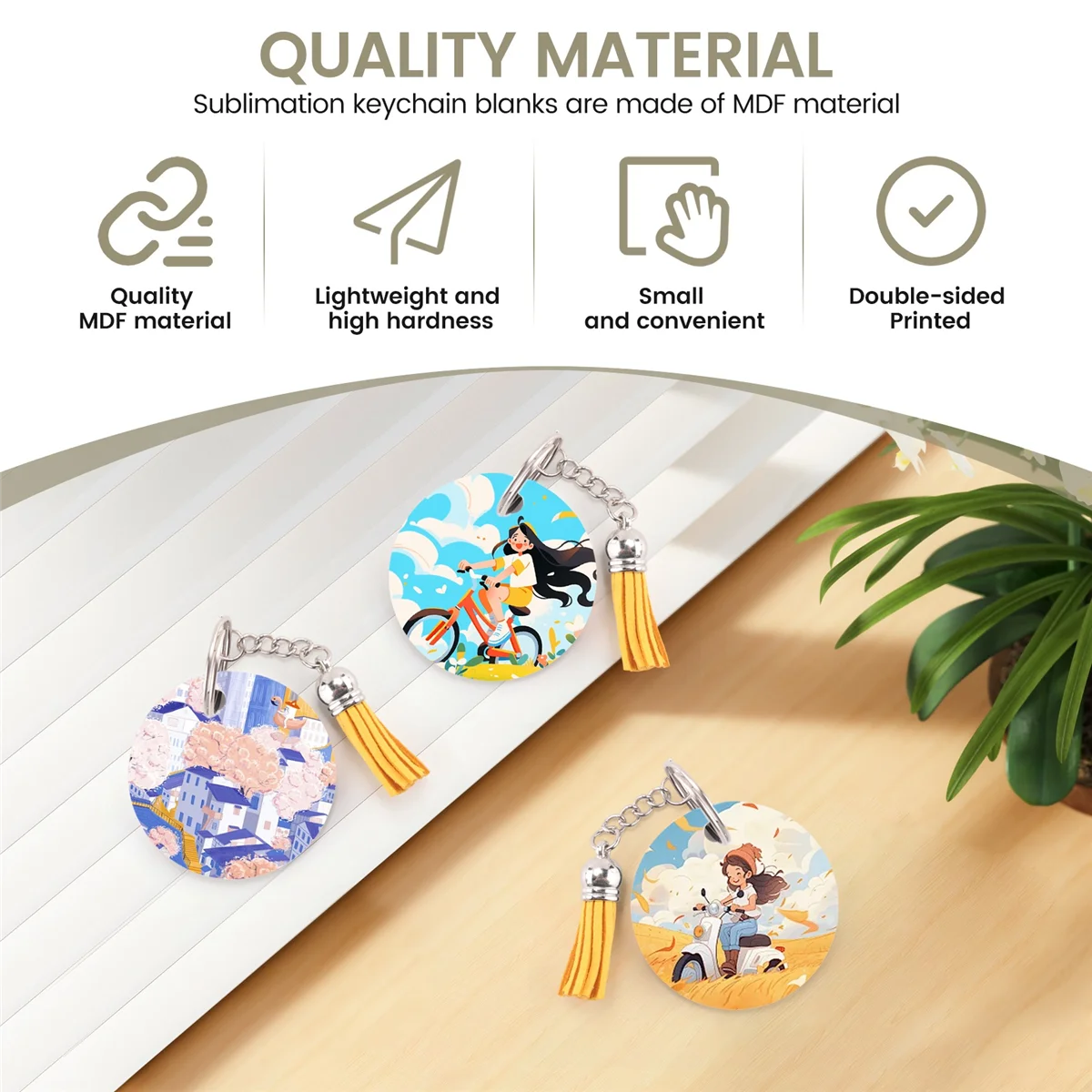 B59A240 Pieces Sublimation Blanks Keychain Set Round Key Rings Sublimation Ornament Blanks Heat Transfer Keychain Tassels
B59A240 Pieces Sublimation Blanks Keychain Set Round Key Rings Sublimation Ornament Blanks Heat Transfer Keychain Tassels
