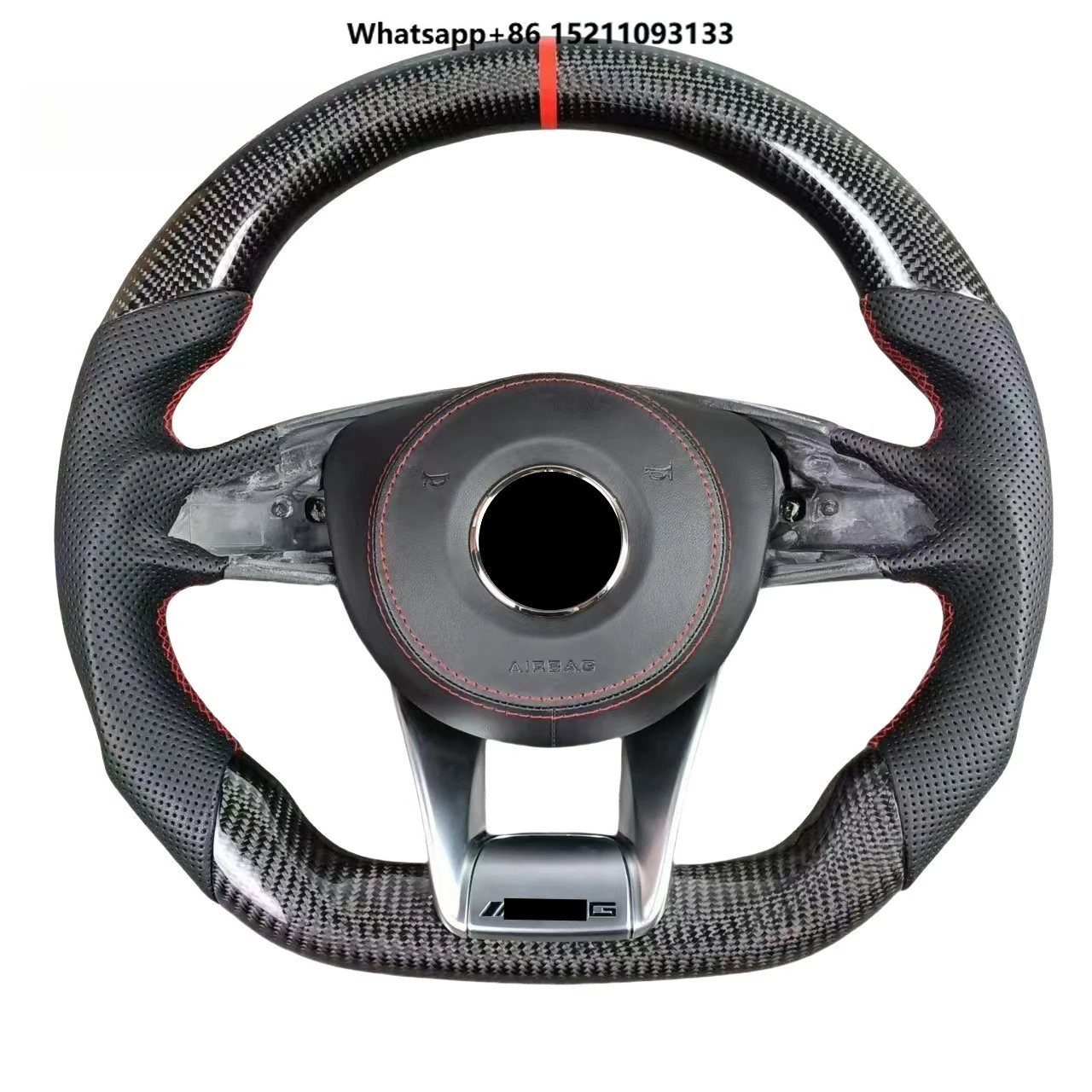 Carbon Fiber Sports Steering Wheel for C63 E63 W204 W205 S63 W222 CLA GLC G500 E Class Manufactured
Carbon Fiber Sports Steering Wheel for C63 E63 W204 W205 S63 W222 CLA GLC G500 E Class Manufactured