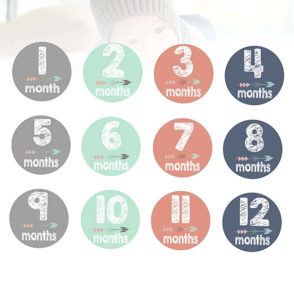 12pcs Milestone Stickers Photo Props Newborn Stickers Newborn Monthly Growth Infant Belly Keepsakes First Year
12pcs Milestone Stickers Photo Props Newborn Stickers Newborn Monthly Growth Infant Belly Keepsakes First Year