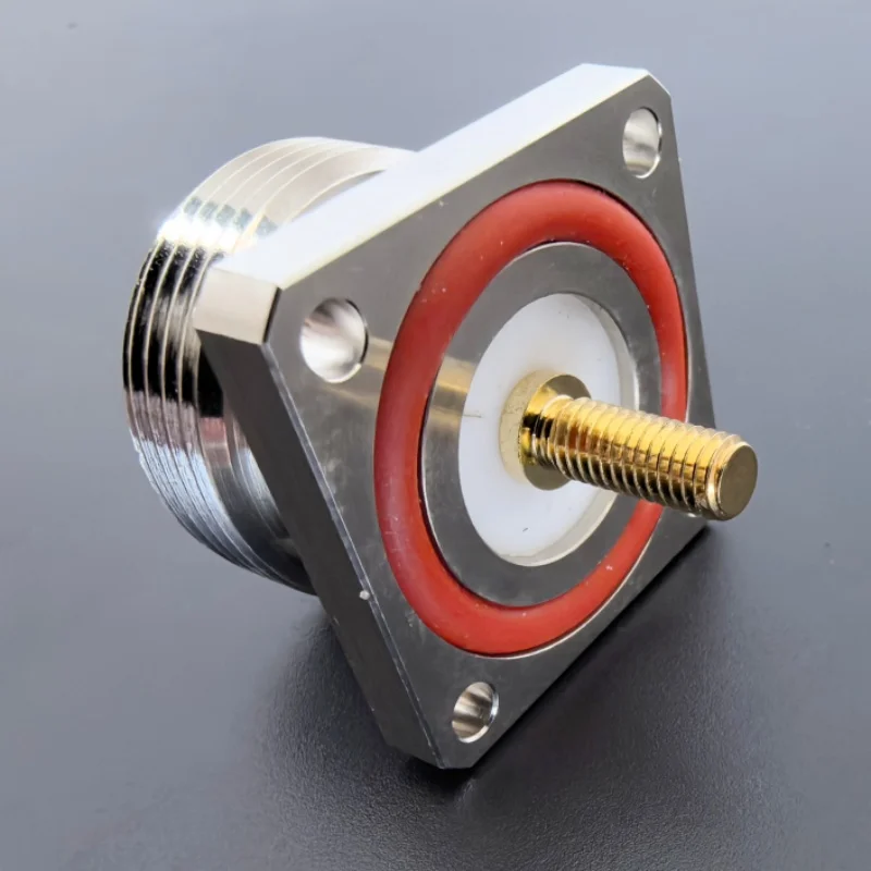 1pc L29-KFD tooth 12.5mm 7/16 L29 DIN Female base with 4 hole flange fixed chassis fixed connector Adapter 7/16-KFD63A thread M5
1pc L29-KFD tooth 12.5mm 7/16 L29 DIN Female base with 4 hole flange fixed chassis fixed connector Adapter 7/16-KFD63A thread M5